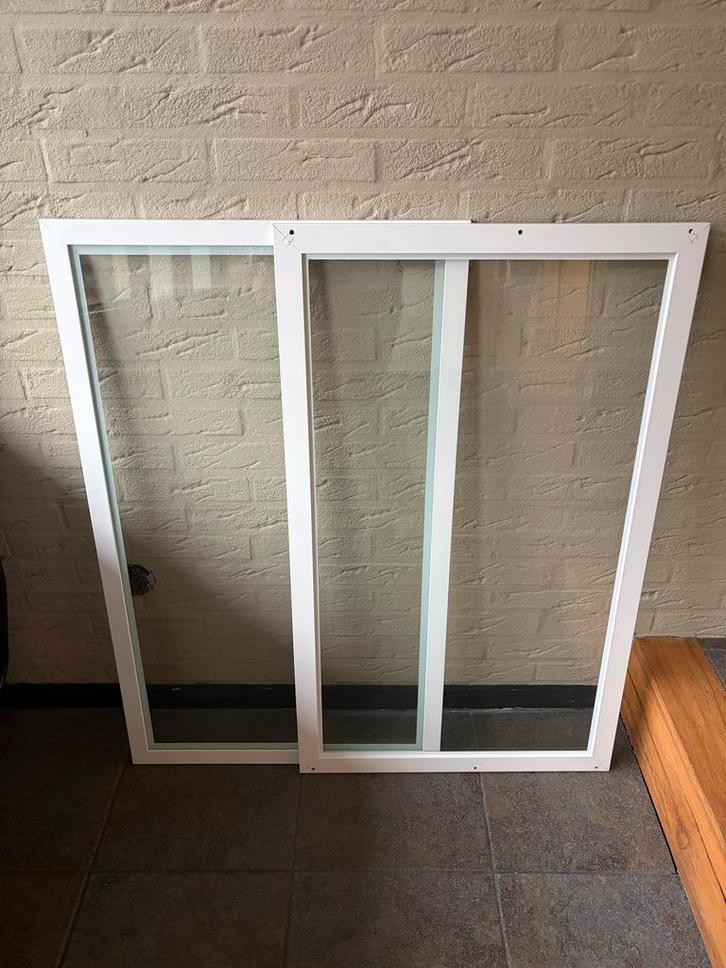 2x Ikea Komplement Glasplaat - 100x58, Huis en Inrichting, Kasten | Kledingkasten, Zo goed als nieuw, Minder dan 100 cm, 50 tot 100 cm