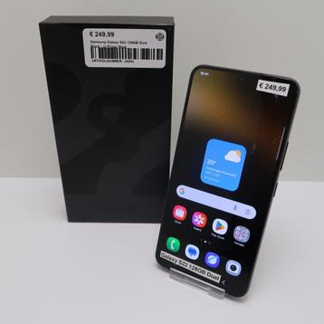 Samsung Galaxy S22 128GB Dual Black | in Prima Staat beschikbaar voor biedingen