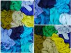 Assortipakket lontwol viltwol OCEAN WAVE, De meern, Nieuw, Info@caatjeknutsel.nl, Los Vilt