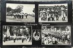 kaart 1957 wandelaars Vierdaagse Nijmegen, Verzamelen, Ansichtkaarten | Nederland, Ophalen of Verzenden, 1940 tot 1960, Gelderland