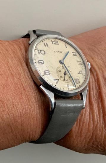 Trendy vintage horloge polshorloge merk Laco leuk model beschikbaar voor biedingen