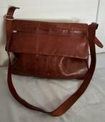 Tas sasa design bruin leer, Sieraden, Tassen en Uiterlijk, Overige merken, Gebruikt, Bruin, Verzenden