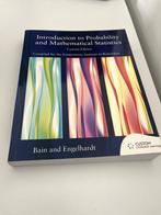 Introduction to Probability and Mathematical Statistics Bain, Boeken, Ophalen of Verzenden, Beta, Zo goed als nieuw, WO