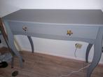 Sidetable blauw, Huis en Inrichting, Ophalen, 50 tot 100 cm, Zo goed als nieuw, 25 tot 50 cm