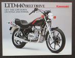 Folder Kawasaki LTD440-D6 Belt drive - 1982 (Engels), Motoren, Verzenden, Kawasaki