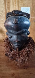 Pende ziekte masker Congo op sokkel, Antiek en Kunst, Ophalen of Verzenden