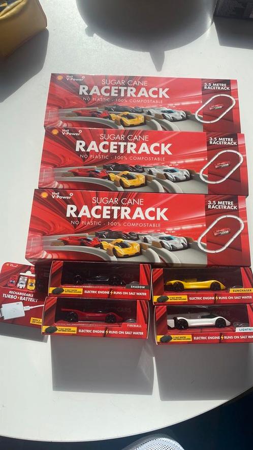 Shell V-Power Sugar Cane Racetrack Set, Kinderen en Baby's, Speelgoed | Racebanen, Nieuw, Racebaan, Elektrisch, Overige merken