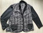 Grijs/ zwart dames blazer /jasje maat 48 Van Gerry Weber, Maat 46/48 (XL) of groter, Ophalen of Verzenden, Zo goed als nieuw, Jasje