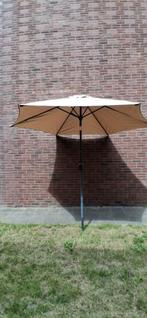 parasol, Tuin en Terras, Parasols, Ophalen, Kantelbaar, 2 tot 3 meter, Zo goed als nieuw