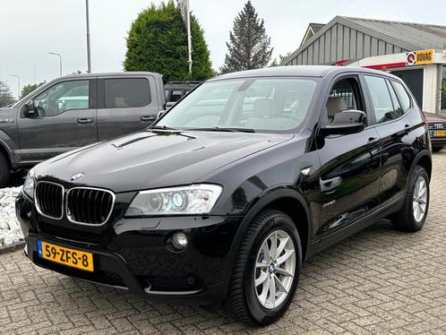 BMW X3 2.0i X-Drive High Executive Zwart 2012 Trekhaak Xenon, Auto's, BMW, Bedrijf, X3, 4x4, ABS, Airbags, Airconditioning, Alarm