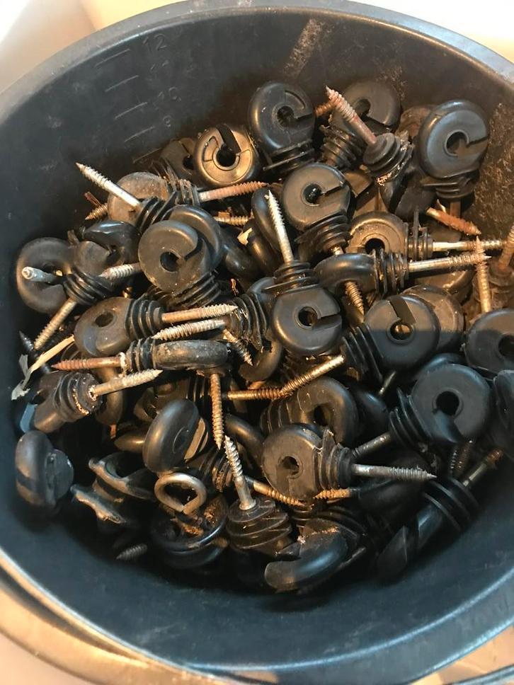 Afstand schroef isolator ring isolator, Doe-het-zelf en Verbouw, IJzerwaren en Bevestigingsmiddelen, Gebruikt, Ophalen of Verzenden