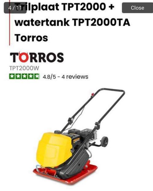 Trilplaat te huur, Tuin en Terras, Grasmaaiers, Zo goed als nieuw, 50 cm of meer, Cirkelmaaier, Ophalen of Verzenden