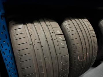 2x 295 35 23 Continental Sportcontact 6 AO 5,5MM DTO 2023 beschikbaar voor biedingen