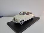 Saab 96 1963 wit (1:18, Neo scale models), Hobby en Vrije tijd, Modelauto's | 1:18, Overige merken, Auto, Ophalen of Verzenden
