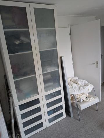 Witte Ikea Paxkast, 2.36 hoog