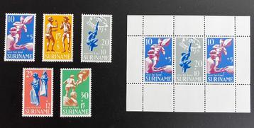 Suriname NVPH 522-527 kinderzegels 1969 postfris beschikbaar voor biedingen
