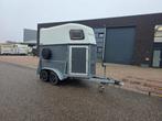 Nette geheel in perfecte staat zijnde 1.5 paards Bockmann, Ophalen, Zo goed als nieuw, Hout, 1½-paards trailer