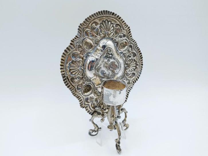 Zilveren suikertafel, Friesland, Antiek en Kunst, Antiek | Goud en Zilver, Zilver, Verzenden