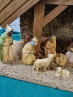 kerststal met beelden vaste [a824, Diversen, Kerst, Ophalen of Verzenden, 'T Olde Gre-j, Info@toldegrej.nl, Endepoelstraat 20f Didam