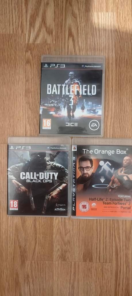 PS3 Games: Battlefield 3, Call of Duty, Orange Box, Spelcomputers en Games, Games | Sony PlayStation 3, Gebruikt, Shooter, 3 spelers of meer