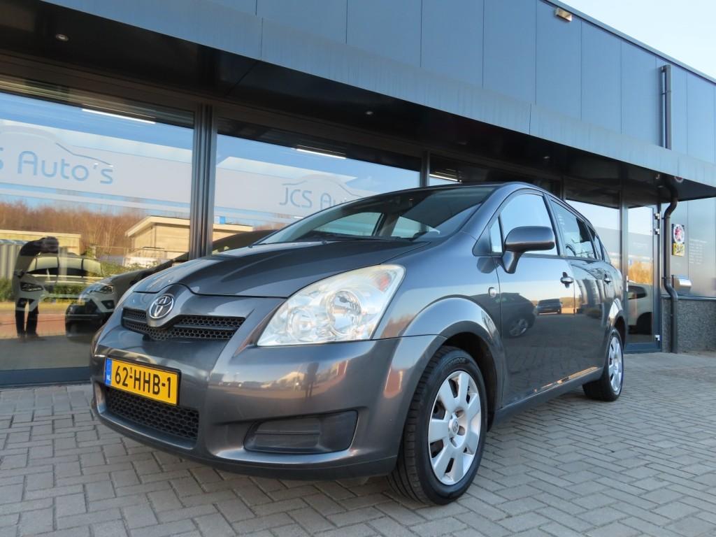 Toyota VERSO 1.6 VVT-I Terra Airco Cruise Leder Trekhaak 200, Auto's, Toyota, 13 km/l, Gebruikt, 4 cilinders, Stoelverwarming