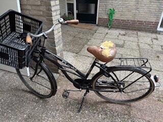 Damesfiets met terugtraprem. Geen versnellingen.  beschikbaar voor biedingen