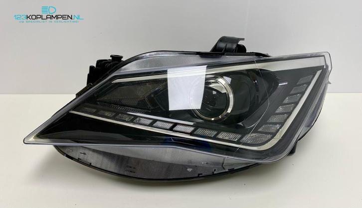 Seat Ibiza 6J Facelift Bi Xenon LED koplamp links, Auto-onderdelen, Verlichting, Seat, Gebruikt, Ophalen of Verzenden