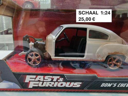 1:24 Fast and the Furious Dom's Chevrolet, Hobby en Vrije tijd, Modelauto's | 1:24, Nieuw, Jada, Ophalen of Verzenden