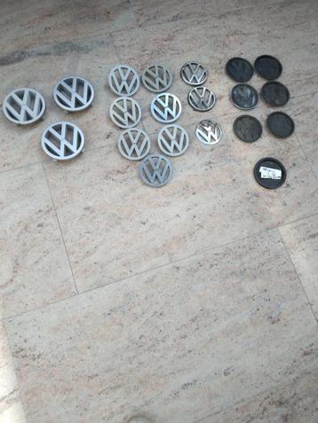 VW Volkswagen Logo Voorkant Grill 125mm en achterkant beschikbaar voor biedingen
