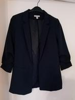 H&M donkerblauwe blazer maat 38, Maat 38/40 (M), H&M, Blauw, Ophalen of Verzenden