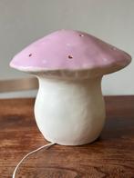 Heico vliefenzwam paddenstoel lamp vintage roze, Ophalen of Verzenden, Gebruikt, Overige materialen, Minder dan 50 cm