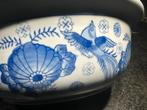 Blauw Wit Porseleinen Kom en Schenkkan Chinees Decor, Ophalen