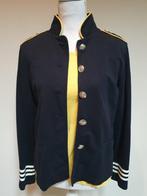 ZOSO blazer stretch dames blauw met top geel Enjoy maat L, Blauw, Maat 42/44 (L), Ophalen of Verzenden, Zo goed als nieuw