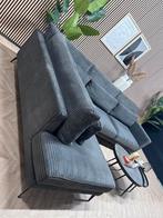 ZGAN Home Center Ribstof Hoekbank - Antraciet - 320 x 225, Ophalen, -, -, Hoekbank