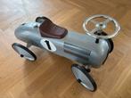 Vintage Trapauto Speelgoedauto Zilverkleur Nummer 1, Antiek en Kunst, Ophalen