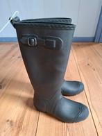 Zwarte "Made in Italy" dames regenlaarzen. Mt.38., Made in Italy, Zwart, Ophalen of Verzenden, Regenlaarzen