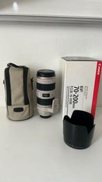 Canon ef 70-200 mm f/2.8 L is usm telelens, Audio, Tv en Foto, Fotografie | Lenzen en Objectieven, Ophalen of Verzenden, Zo goed als nieuw
