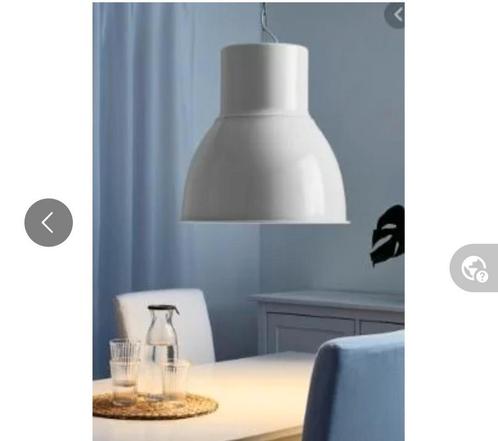 4x IKEA HEKTAR hanglamp industrieel eettafel 2x47cm + 2x38cm, Huis en Inrichting, Lampen | Hanglampen, Zo goed als nieuw, Minder dan 50 cm