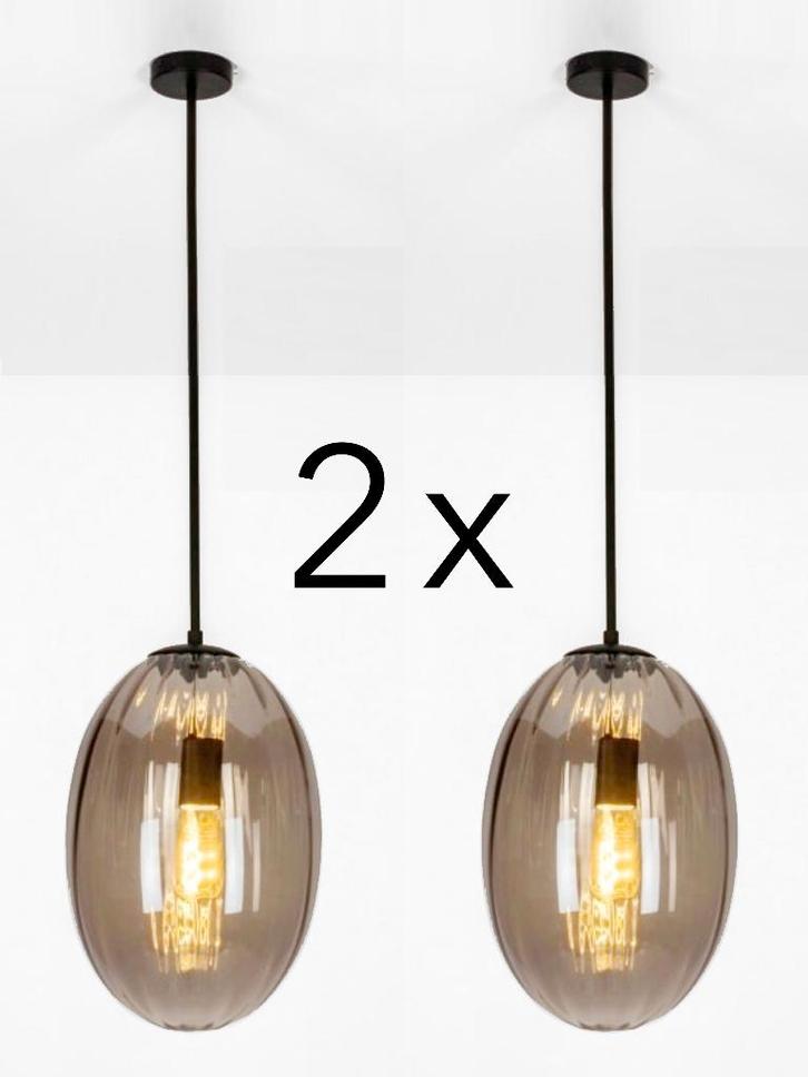 Twee hagelnieuwe Lumidora hanglampen type 73273, Huis en Inrichting, Lampen | Hanglampen, Zo goed als nieuw, Minder dan 50 cm