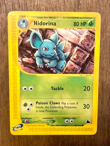 Nidorina - Skyridge 83/144 beschikbaar voor biedingen