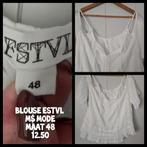 Mooie blouche top ms mode maat 48 boho bohemian ibiza style, Ophalen of Verzenden, Zo goed als nieuw, Maat 46/48 (XL) of groter