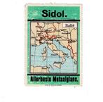 Oude sluitzegel van "SIDOL", Verzamelen, Merken en Reclamevoorwerpen, Ophalen of Verzenden, Zo goed als nieuw, Overige typen