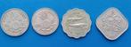 Bahama's, Caribisch gebied - 4 munten 5, 10 en 15 cents, Postzegels en Munten, Munten | Amerika, Verzenden, Noord-Amerika, Losse munt