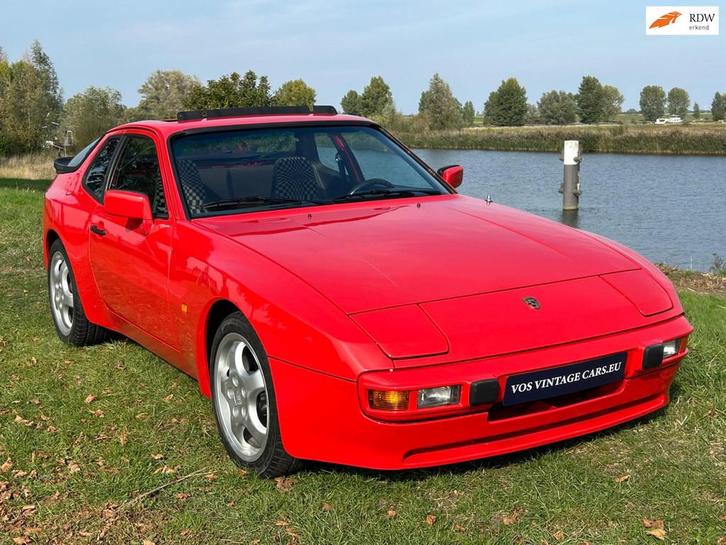 Porsche 944 2.5 Coupé, Auto's, Porsche, Bedrijf, Te koop, Benzine, Coupé, Handgeschakeld, Geïmporteerd, Rood, Achterwielaandrijving