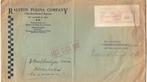 B1220 Amerika USA Purina 1947 naar Leidscherdam, Postzegels en Munten, Brieven en Enveloppen | Buitenland, Envelop, Ophalen of Verzenden
