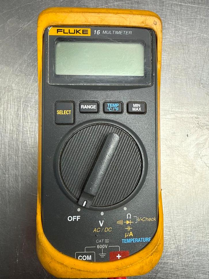 Fluke Multimeter - Betrouwbaar Meetinstrument, Doe-het-zelf en Verbouw, Meetapparatuur, Gebruikt, Multimeter, Ophalen of Verzenden