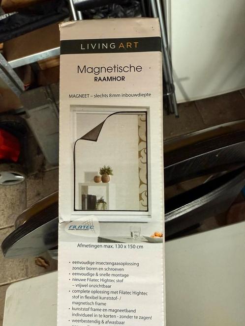 Magnetische raamhor (1,5 m x 1,3 m) - NIEUW, Huis en Inrichting, Stoffering | Gordijnen en Lamellen, Nieuw, 100 tot 150 cm, 100 tot 150 cm