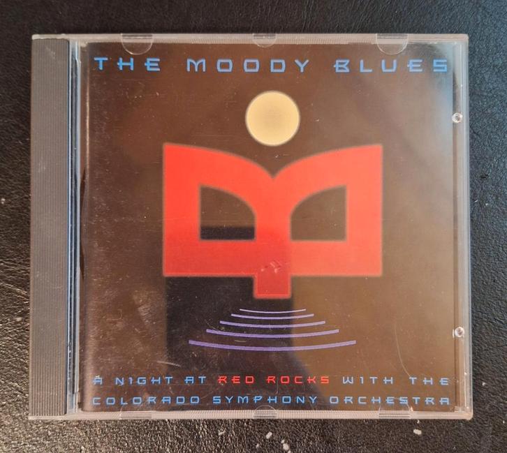 The Moody Blues A Night At Redrocks + Colorado Symphony Orch, Cd's en Dvd's, Cd's | Rock, Zo goed als nieuw, Poprock, Ophalen of Verzenden