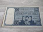 Mooi biljet 10 gulden Zeeuws Meisje, 1927, Ophalen of Verzenden, 10 gulden