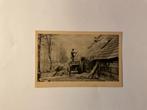 Dakdekkers. Poststempel 1950., Verzenden, 1940 tot 1960, Gelopen, Ambachten of Beroep